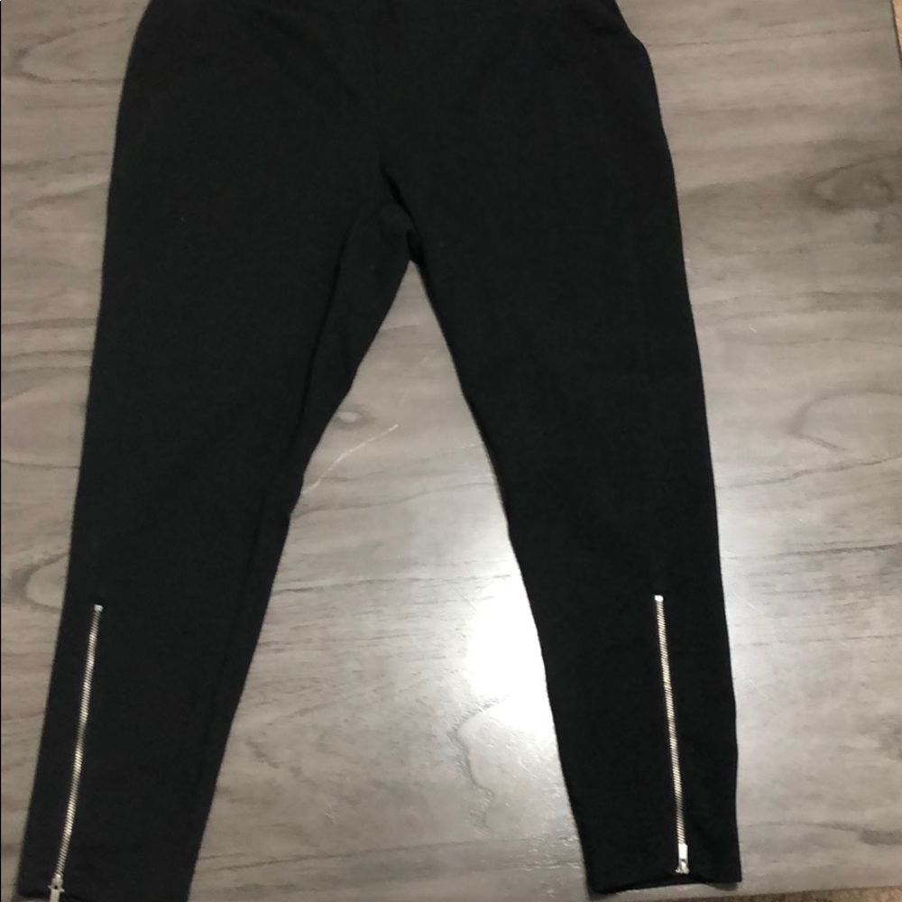 Lane Bryant Stretch Zip Bottom Pant